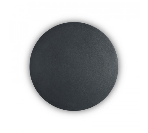 Настенно-потолочный светодиодный светильник Ideal Lux Cover AP1 Round Small Nero 195742 Настенно-потолочный светодиодный светильник Ideal Lux Cover AP1 Round Small Nero 195742