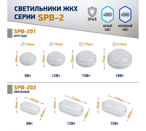 Настенно-потолочный светильник Эра SPB-201-0-65K-015 Б0047624 Настенно-потолочный светильник Эра SPB-201-0-65K-015 Б0047624