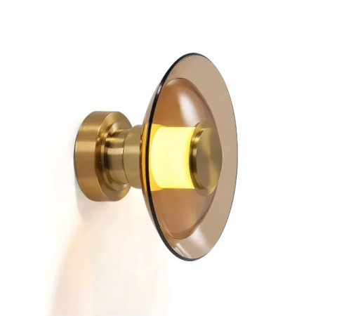 Настенно-потолочный светильник Delight Collection 8665W/S gold/amber