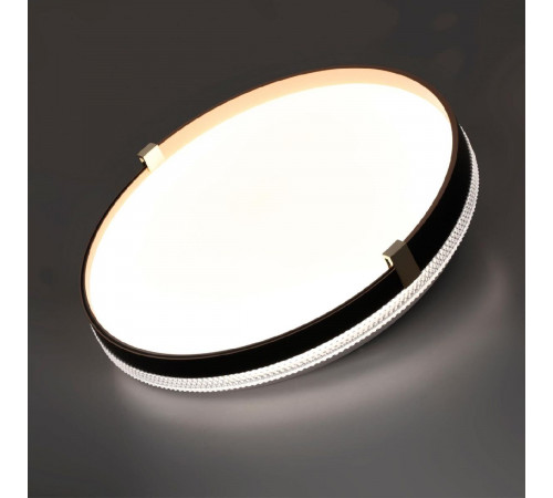 Настенно-потолочный светильник Sonex Olidi black 7647/CL
