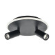 Настенно-потолочный светильник Escada 20046SMA/02LED BK