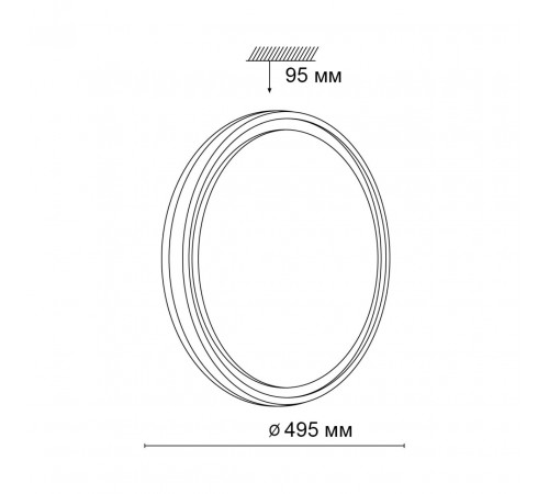 Настенно-потолочный светильник Sonex Navil 3044/EL