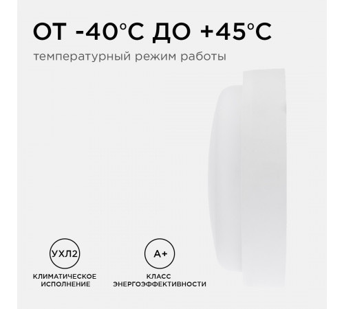 Настенно-потолочный светильник с датчиком движения Apeyron 28-13 Настенно-потолочный светильник с датчиком движения Apeyron 28-13