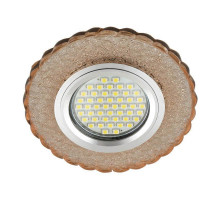 Встраиваемый светильник Fametto Luciole DLS-L140 Gu5.3 Glassy/Tea
