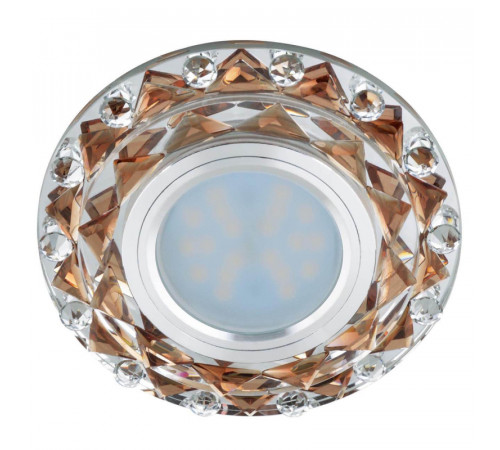 Встраиваемый светильник Fametto Luciole DLS-L130 GU5.3 Chrome/Brown Встраиваемый светильник Fametto Luciole DLS-L130 GU5.3 Chrome/Brown