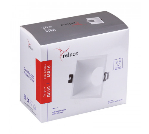 Точечный светильник Reluce 16129-9.0-001 GU10 WT Точечный светильник Reluce 16129-9.0-001 GU10 WT