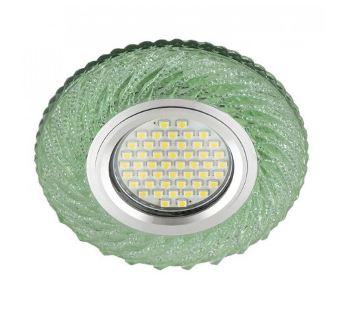 Встраиваемый светильник Fametto Luciole DLS-L137 Gu5.3 Glassy/Green Встраиваемый светильник Fametto Luciole DLS-L137 Gu5.3 Glassy/Green