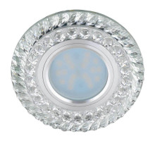 Встраиваемый светильник Fametto Luciole DLS-L132 GU5.3 Chrome/Clear