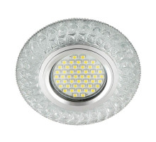 Встраиваемый светильник Fametto Luciole DLS-L144 Gu5.3 Glassy/Clear