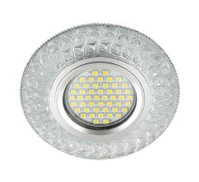 Встраиваемый светильник Fametto Luciole DLS-L144 Gu5.3 Glassy/Clear