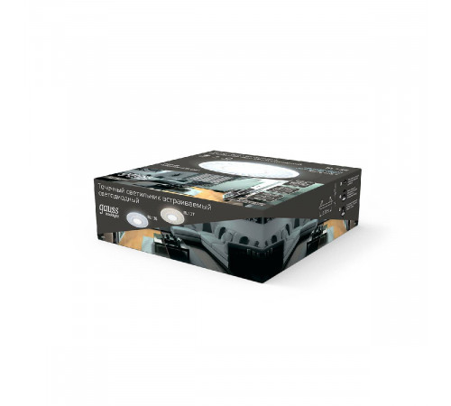 Встраиваемый светильник Gauss Backlight BL136 Встраиваемый светильник Gauss Backlight BL136