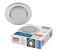 Встраиваемый светильник Fametto Luciole DLS-L159 GX53 CHROME/GLASSY