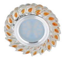 Встраиваемый светильник Fametto Luciole DLS-L128 GU5.3 Chrome/Gold