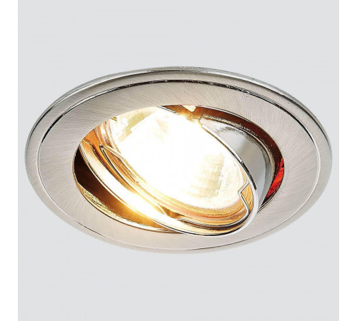 Встраиваемый светильник Ambrella Light Classic 104A SN/G Встраиваемый светильник Ambrella Light Classic 104A SN/G