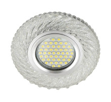 Встраиваемый светильник Fametto Luciole DLS-L137 Gu5.3 Glassy/Clear