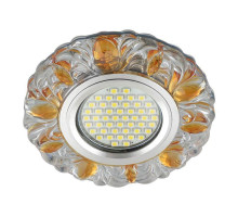 Встраиваемый светильник Fametto Luciole Dls-L136 Gu5.3 Glassy/Gold