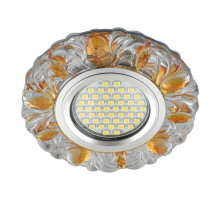 Встраиваемый светильник Fametto Luciole Dls-L136 Gu5.3 Glassy/Gold