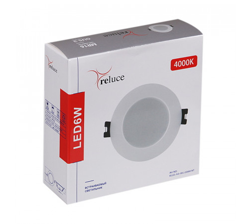 Точечный светильник Reluce 81121-9.0-001 LED6W WT