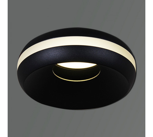 Точечный светильник Reluce 16074-9.5-001QR MR16 BK