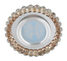 Встраиваемый светильник Fametto Luciole DLS-L133 GU5.3 Chrome/Champagne