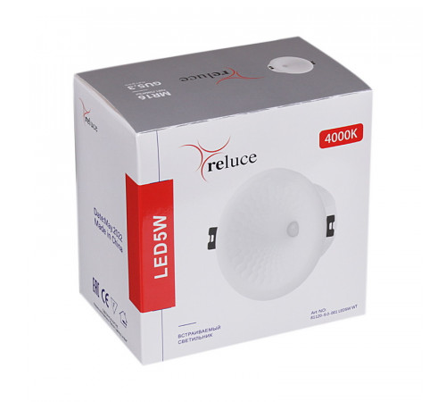 Точечный светильник Reluce 81120-9.0-001 LED5W WT Точечный светильник Reluce 81120-9.0-001 LED5W WT