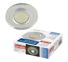 Встраиваемый светильник Fametto Luciole DLS-L152 GU5.3 GLASSY/CLEAR 3D
