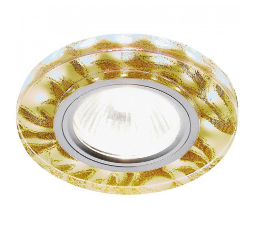 Встраиваемый светодиодный светильник Ambrella Light Led S232 W/G Встраиваемый светодиодный светильник Ambrella Light Led S232 W/G