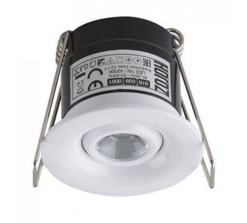 Встраиваемый светодиодный светильник Horoz Silvia 1W 4200К белый 016-039-0001 HRZ00002306 Встраиваемый светодиодный светильник Horoz Silvia 1W 4200К белый 016-039-0001 HRZ00002306