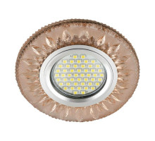 Встраиваемый светильник Fametto Luciole DLS-L141 Gu5.3 Glassy/Light Tea