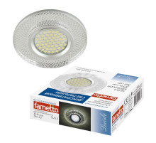 Встраиваемый светильник Fametto Luciole DLS-L154 GU5.3 GLASSY/CLEAR 3D