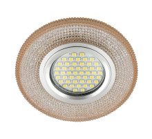 Встраиваемый светильник Fametto Luciole DLS-L142 Gu5.3 Glassy/Light Tea
