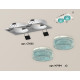 Встраиваемый светильник Ambrella Light Techno XC7635023 (C7635, N7194)