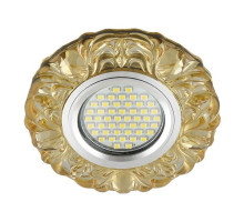 Встраиваемый светильник Fametto Luciole Dls-L136 Gu5.3 Glassy/Yellow