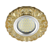Встраиваемый светильник Fametto Luciole Dls-L136 Gu5.3 Glassy/Yellow