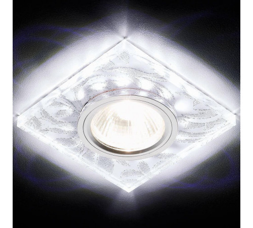 Встраиваемый светодиодный светильник Ambrella Light Led S234 W/CH/M Встраиваемый светодиодный светильник Ambrella Light Led S234 W/CH/M