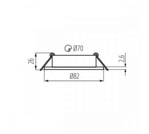 Точечный светильник Kanlux Dalla CT-DTO50-B 22432 Точечный светильник Kanlux Dalla CT-DTO50-B 22432