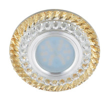 Встраиваемый светильник Fametto Luciole DLS-L132 GU5.3 Chrome/Gold