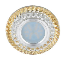 Встраиваемый светильник Fametto Luciole DLS-L132 GU5.3 Chrome/Gold