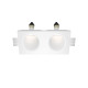 Встраиваемый светильник Maytoni Gyps Modern DL002-WW-02-W