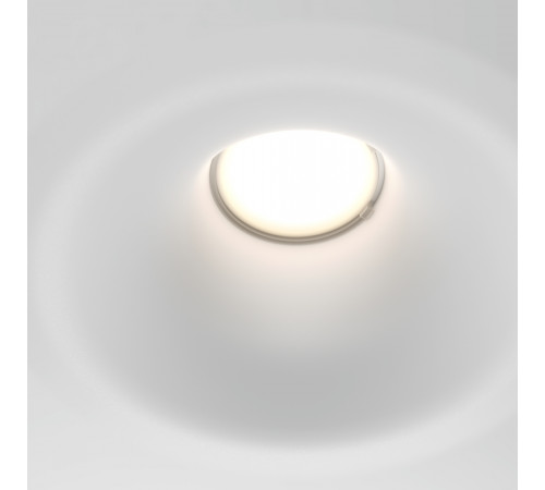 Встраиваемый светильник Maytoni Technical Downlight Gyps Modern DL002-1-01-W-1