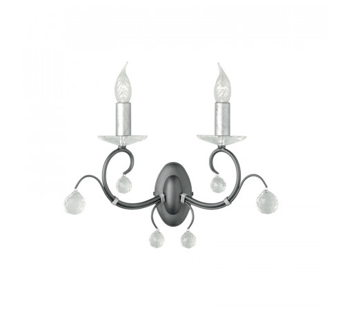 Бра Elstead Lighting Lunetta LUN 2 BLK/SIL Бра Elstead Lighting Lunetta LUN 2 BLK/SIL