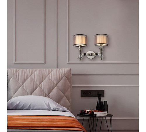 Бра Lumien Hall Монелья LH1054/2W-NK-WT