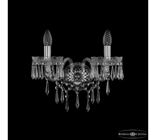 Бра Bohemia Ivele Crystal 1403B/2/160/XL Ni Бра Bohemia Ivele Crystal 1403B/2/160/XL Ni