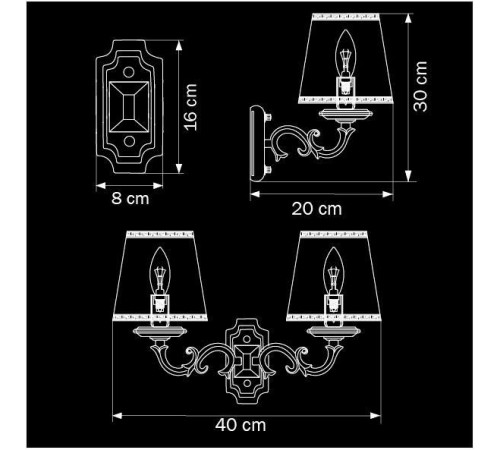 Бра Osgona Engenuo 779524