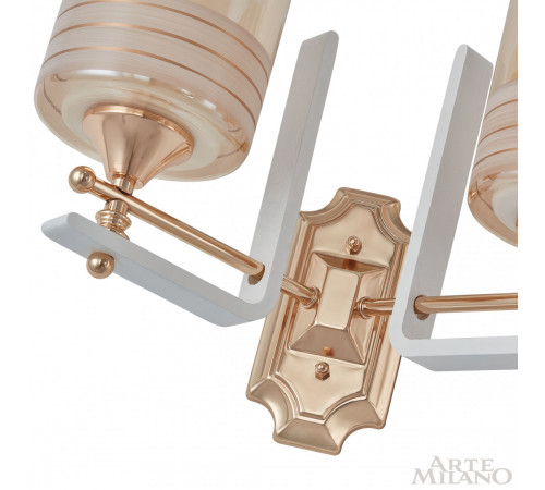 Бра Arte Milano Florentia-6087 306087/2W Wh/Gd Бра Arte Milano Florentia-6087 306087/2W Wh/Gd