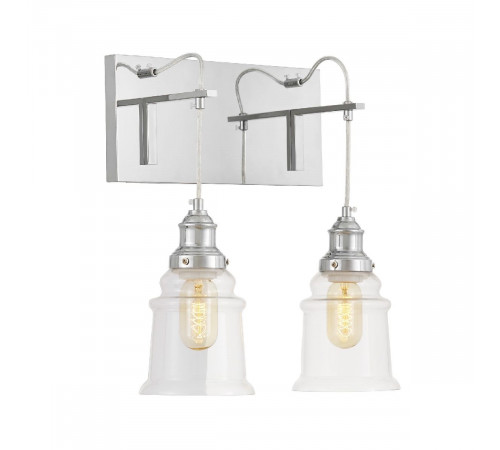 Бра Lumina Deco Moletti LDW 6844-2 CHR+PR Бра Lumina Deco Moletti LDW 6844-2 CHR+PR