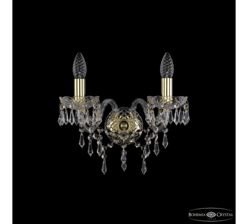 Бра Bohemia Ivele Crystal 1403B/2/141 G Бра Bohemia Ivele Crystal 1403B/2/141 G