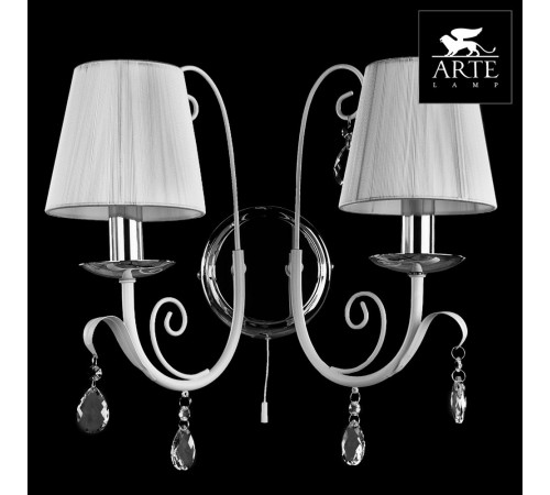 Бра Arte Lamp Romana Snow A1743AP-2WH Бра Arte Lamp Romana Snow A1743AP-2WH