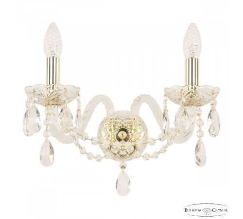 Бра Bohemia Ivele Crystal 116B/2/165 G Бра Bohemia Ivele Crystal 116B/2/165 G