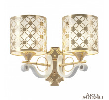 Бра Arte Milano Florentia-3097 303097/2W Wh/Gd